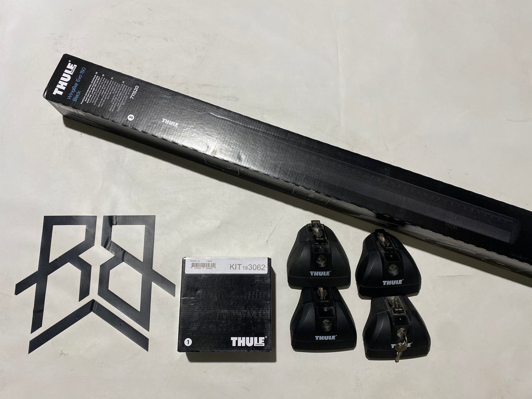 Thule Wingbar Evo Black set for Mercedes Sprinter 06 onward & others (3062 - 753 - 711520)