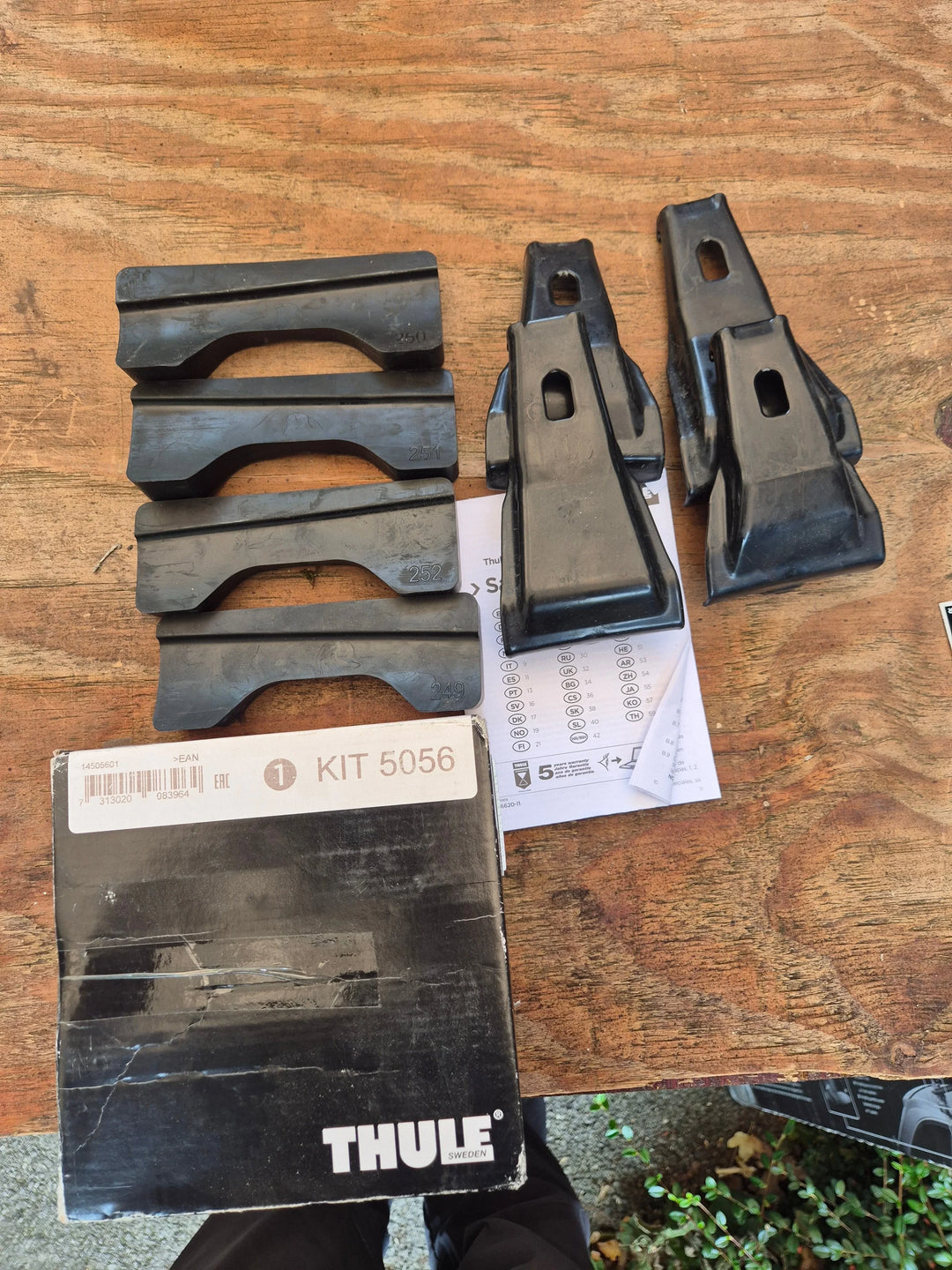 Thule 5056 fitting kit - NISSAN Qashqai 5-dr SUV 2014 onwards - New Unboxed