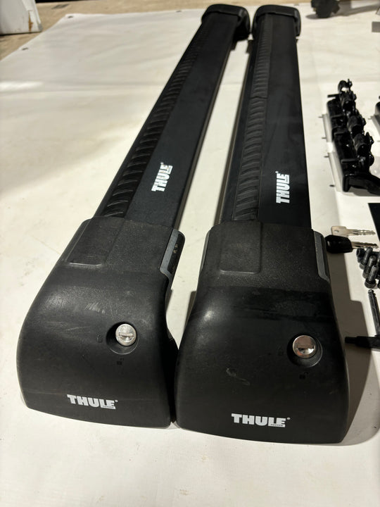 Thule 9591B & 4025 Roof Bar set for VAUXHALL Astra Sports Tourer 10 - 15