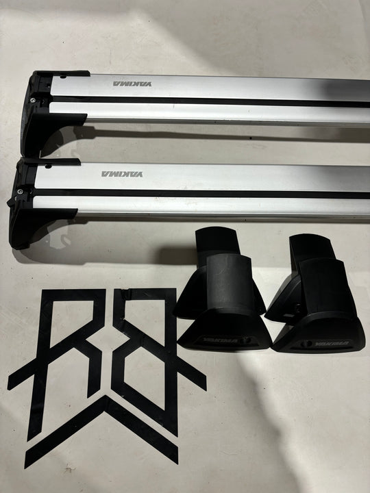 Roof Bar set for LAND ROVER Discovery MK 3 & 4 Yakima Whispbar S26Y/8178