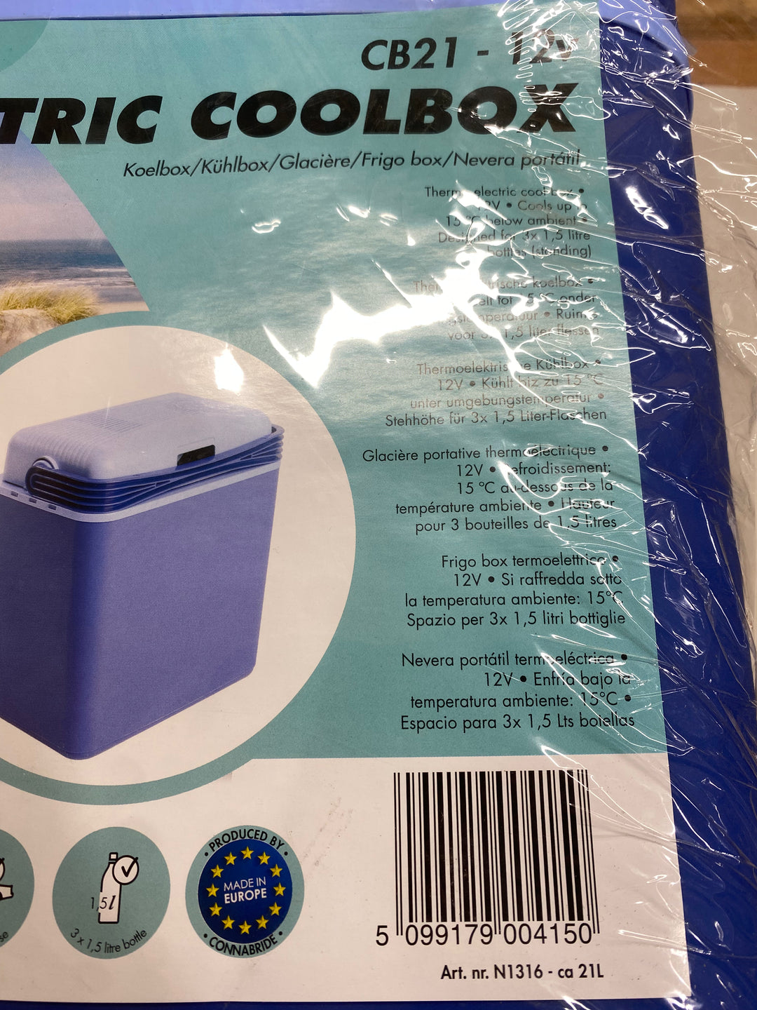 ConnaBride Electric Coolbox - CB21 12V