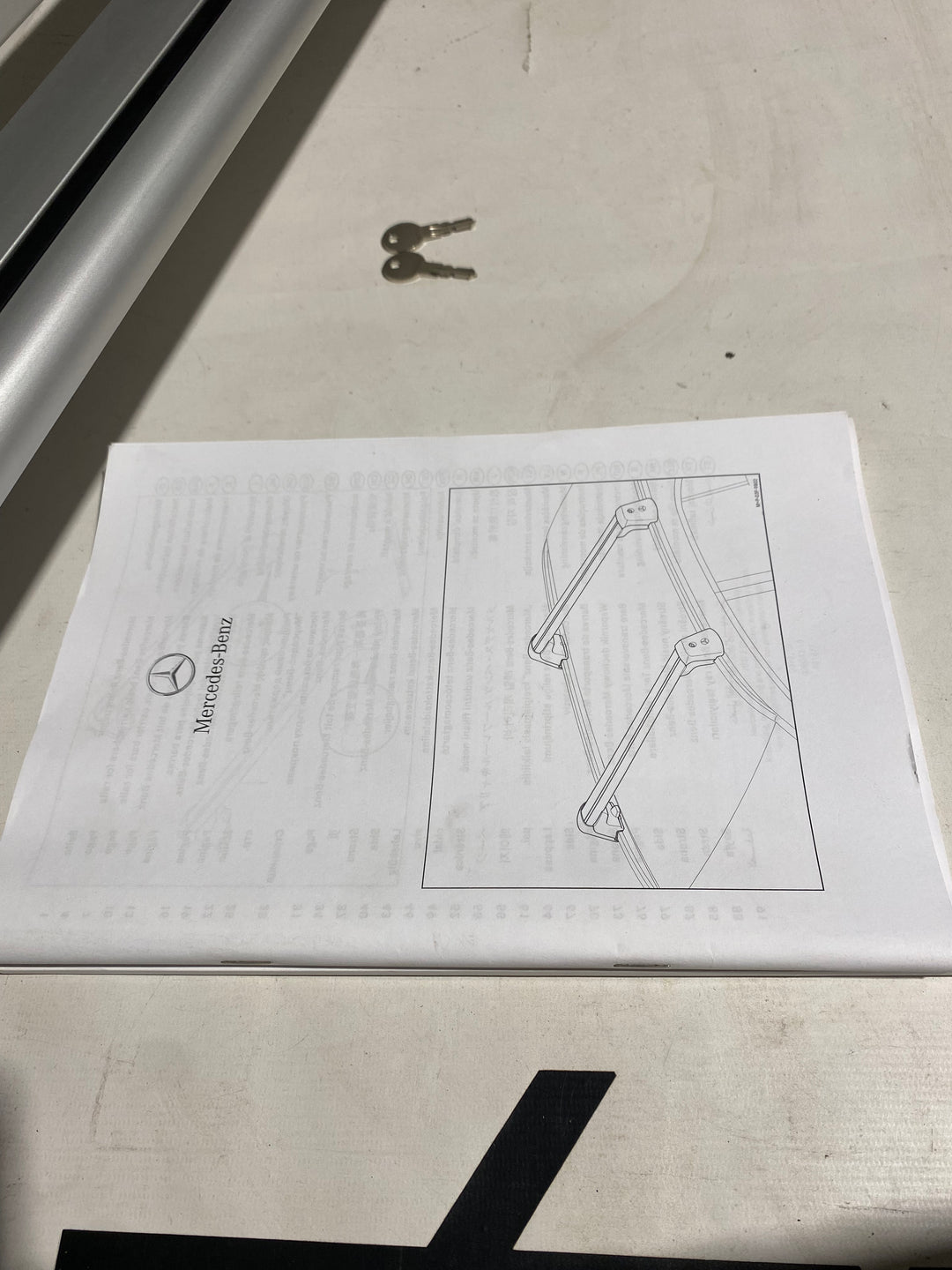 Mercedes EQA OEM Roof Bars