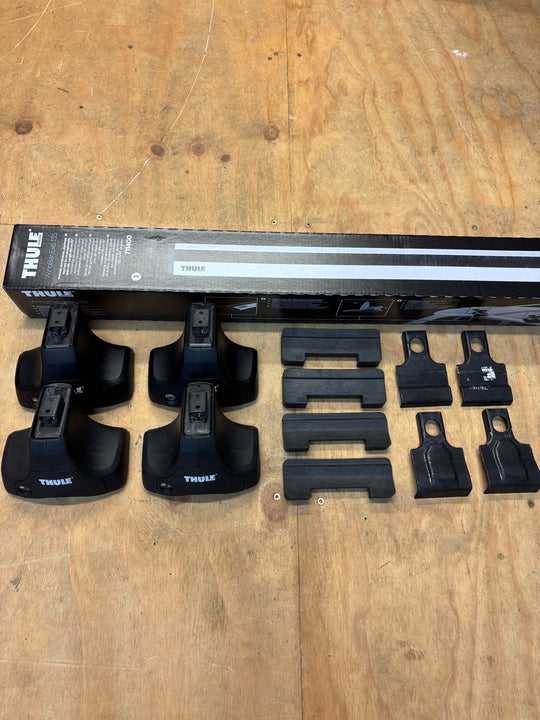Thule Roof Bar Set for FIAT Ulysse 5dr MPV 2002-2010 (711400 - 754 - 1313)