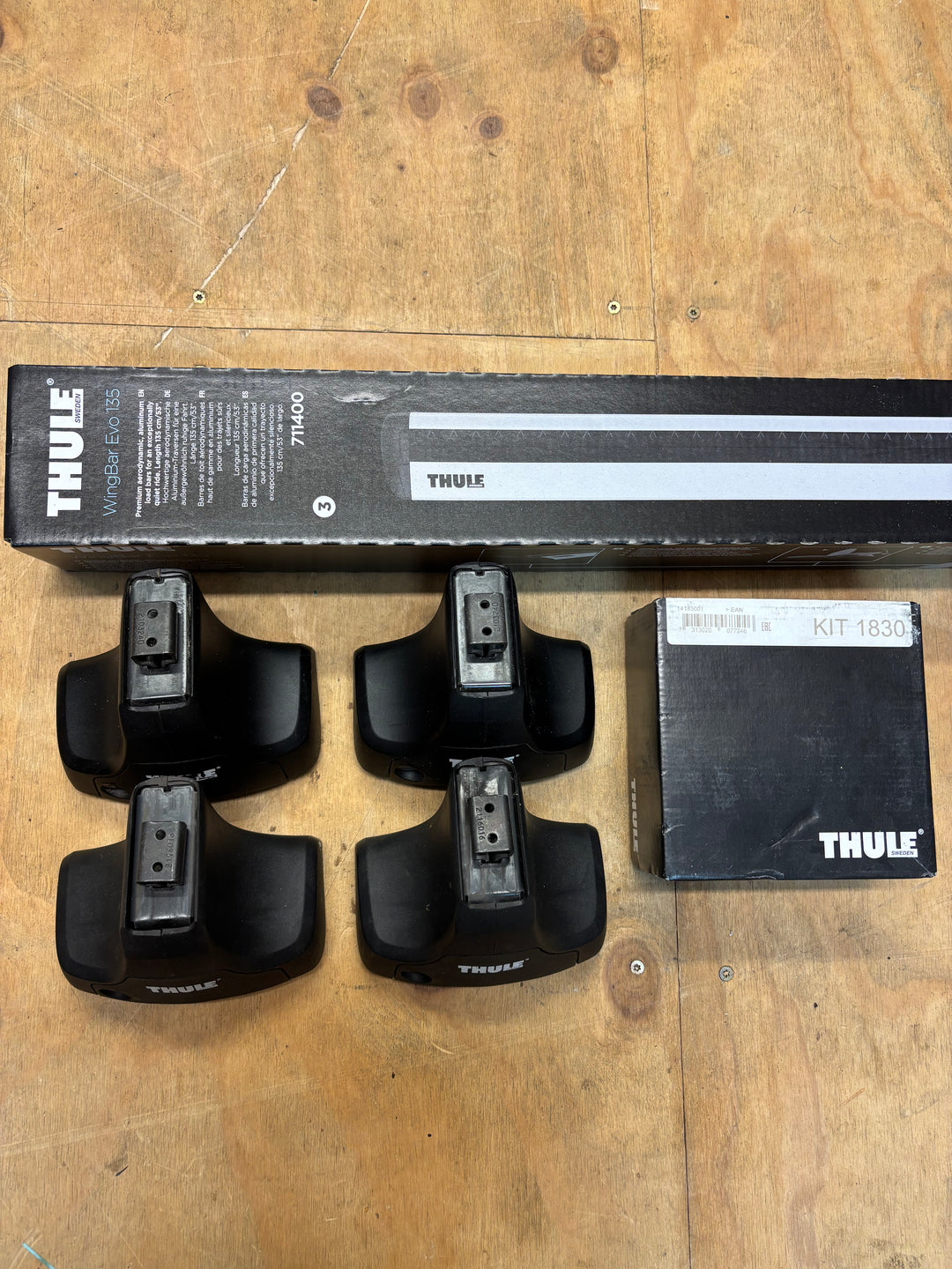 Thule Roof Bar Set for BMW X1 5dr SUV 2016 onwards (711400-754-1830)