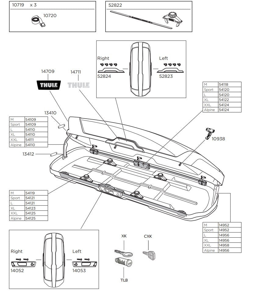 Genuine Roof Box Parts Maintain Your Box Roof Boxed