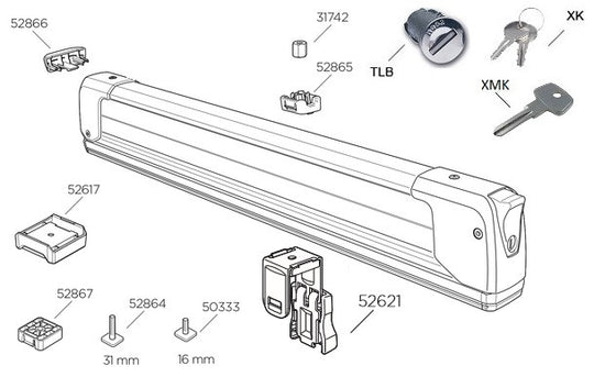Thule 7325 SnowPack Extender - Spare Parts