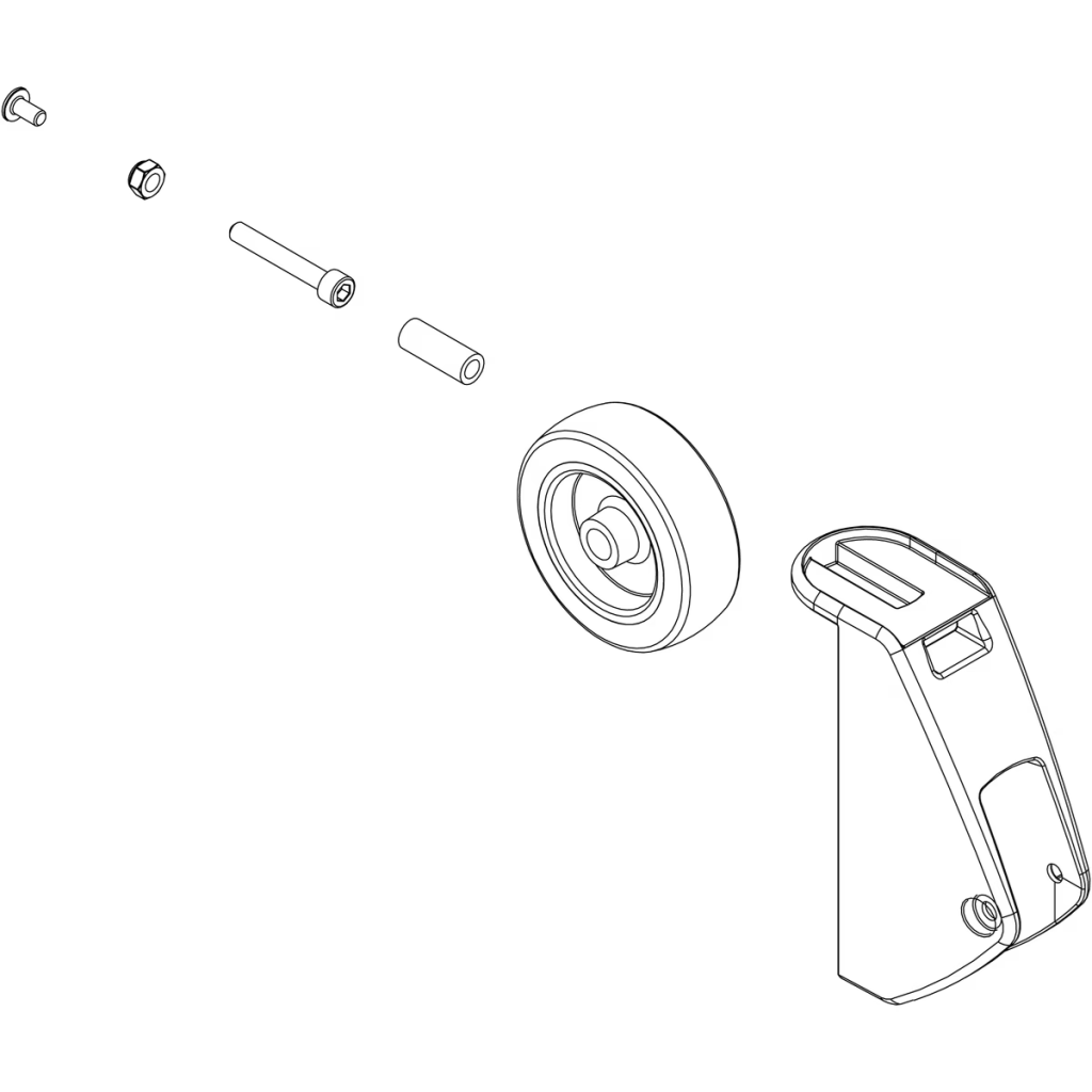 Thule Easyfold XT 3 Bike Carrier - Spare Parts