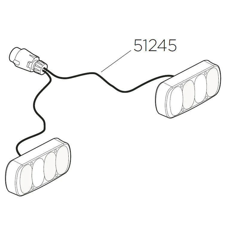 Thule 51245 - Lamp set - 13 pin