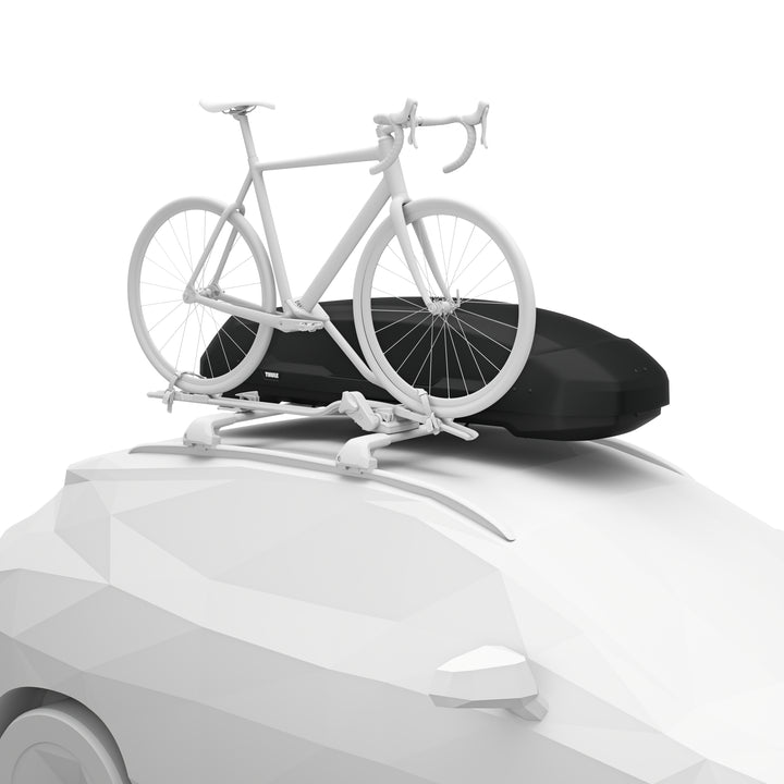 Half-width roof box