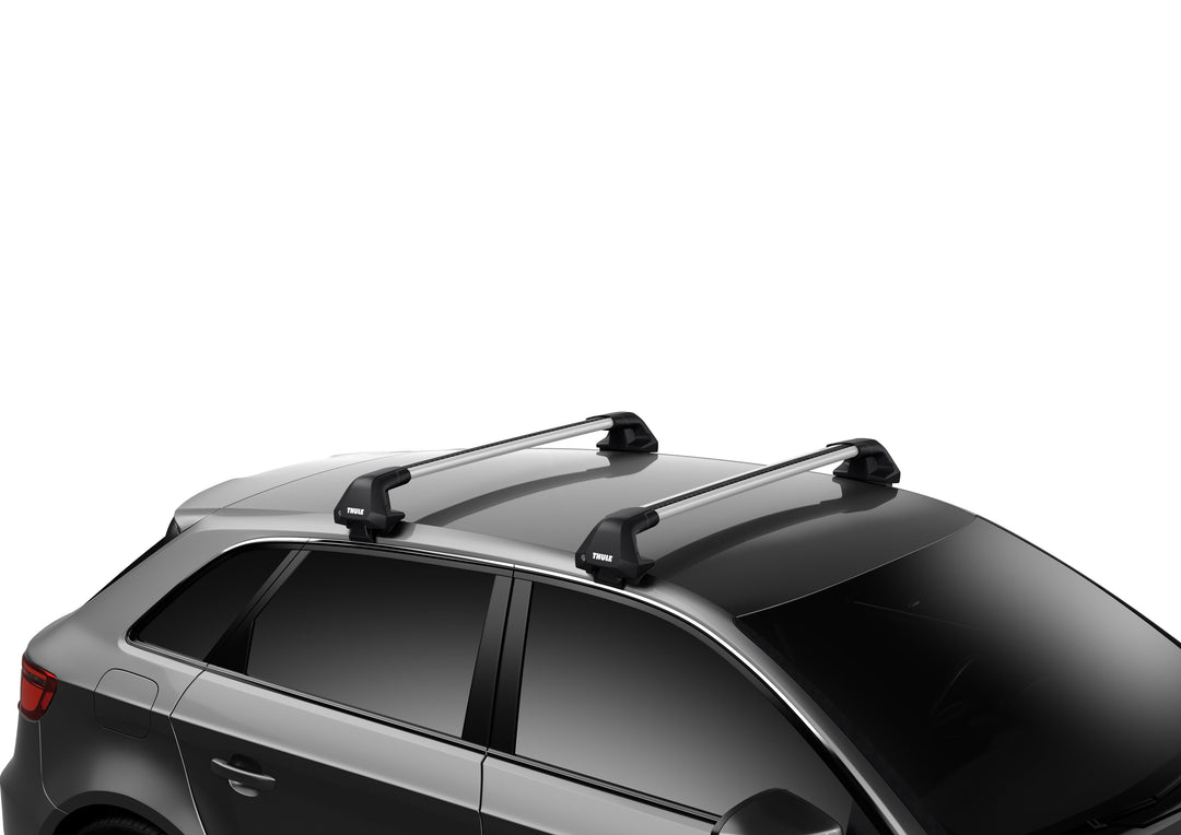 Thule WingBar Edge Silver Roof Bar Set for Hyundai i30 5-door 2017 onwards Normal Roof