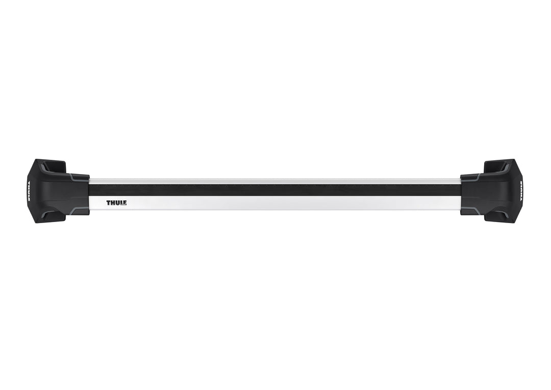 Thule WingBar Edge Silver Roof Bar Set for Hyundai ix20 2011–2019 Normal Roof