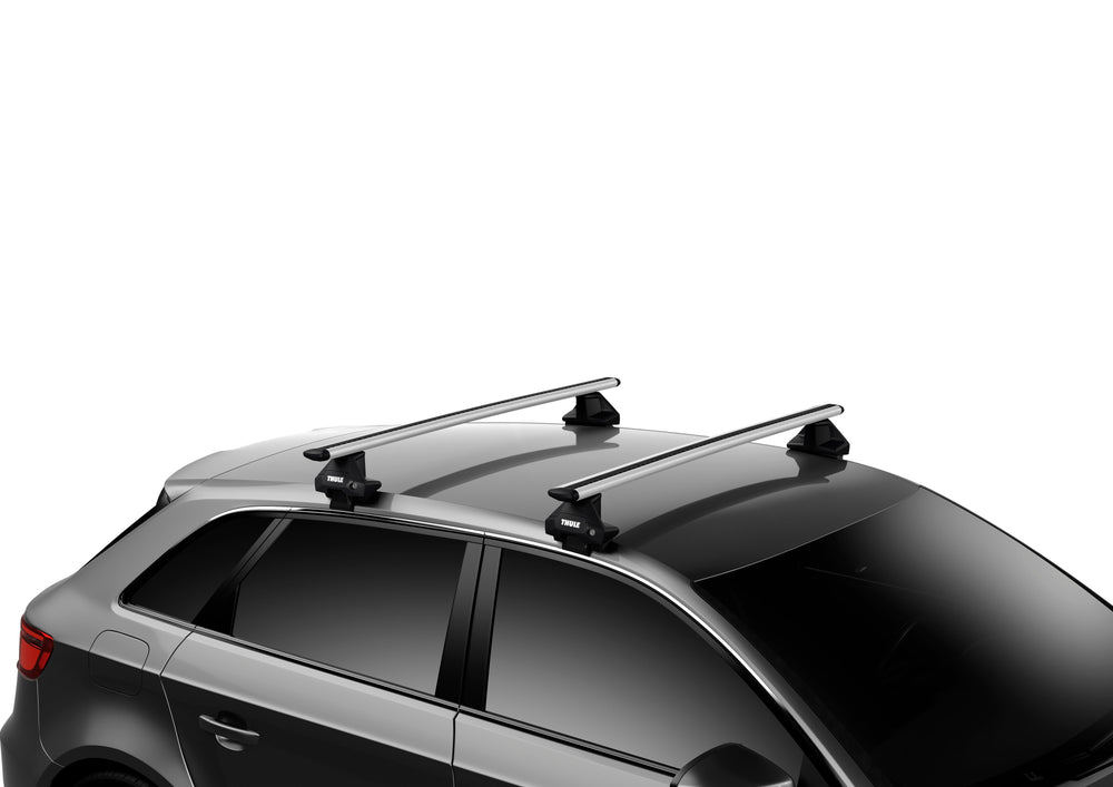 Thule Roof Bar Set for HYUNDAI Grandeur (IG) 4-dr Saloon 2018-2022 - Normal Roof (Wingbar Evo - Silver)