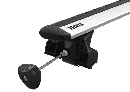 Thule Roof Bar Set for HYUNDAI Tucson (Mk. IV) 5-dr SUV 2021 onwards - Flush Rail (Wingbar Evo - Silver)