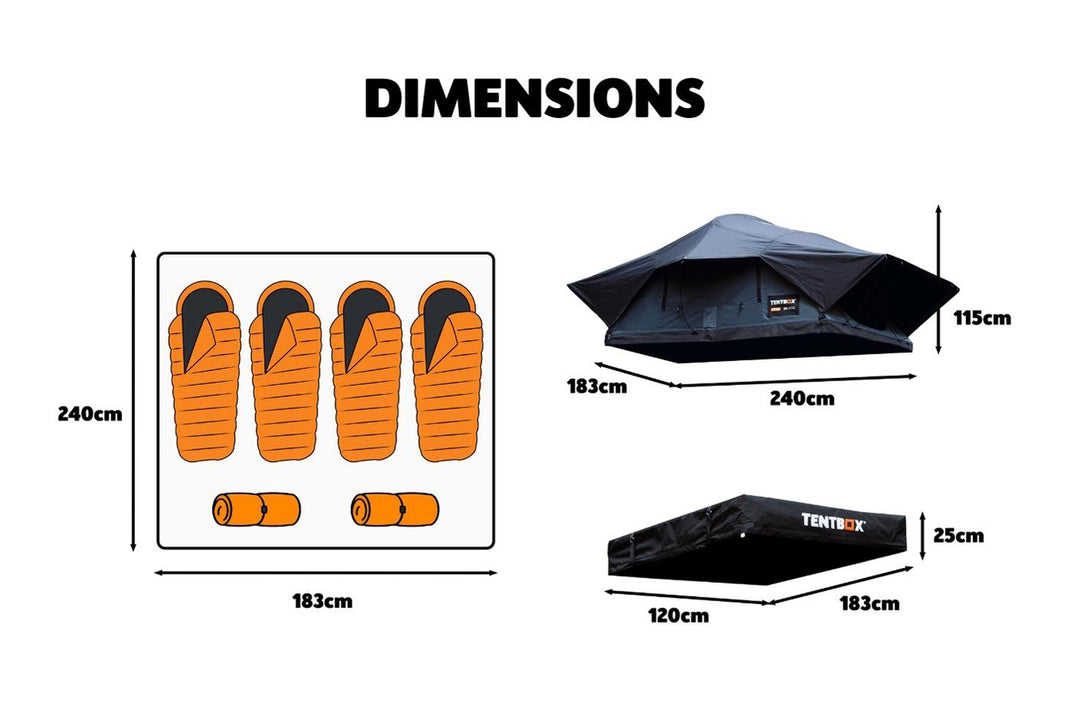 TentBox XL – Spacious Rooftop Tent for Ultimate Comfort on Every Adventure