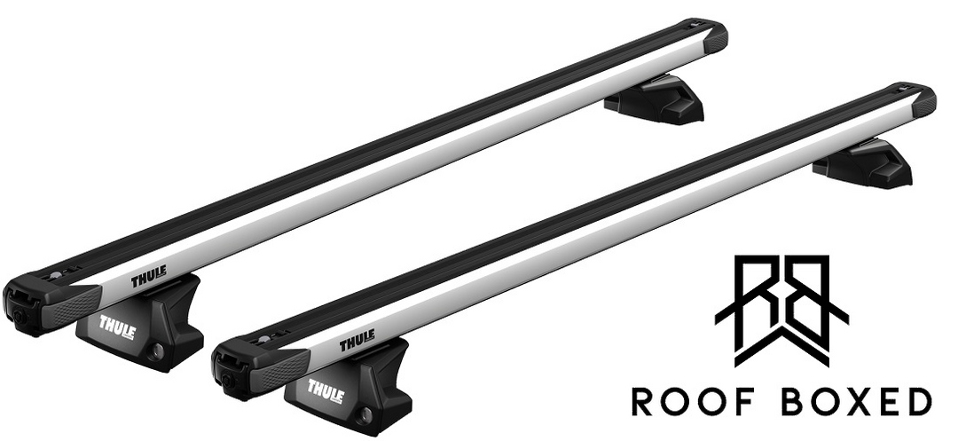 Thule Roof Bar Set for BMW 2-Series Gran Tourer (F46) 5-dr MPV 2015-2022 - Flush Rail (Slide - Ideal for Easy Loading)