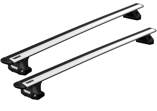 Thule Roof Bar Set for FORD Transit Courier 4-dr Van 2024 onwards - Fixed Points (Wingbar Evo Silver)