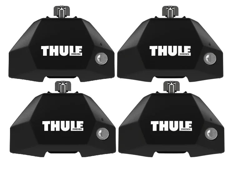 Thule WingBar Evo Silver Roof Bar Set for Hyundai i30 5-door 2012–2017 Fixed Points — Without Glass Roof