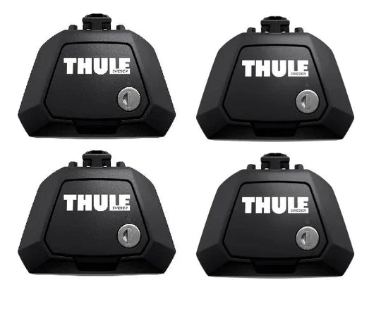 Thule WingBar Evo Black Roof Bar Set for Hyundai Trajet 2000–2008 Raised Rails