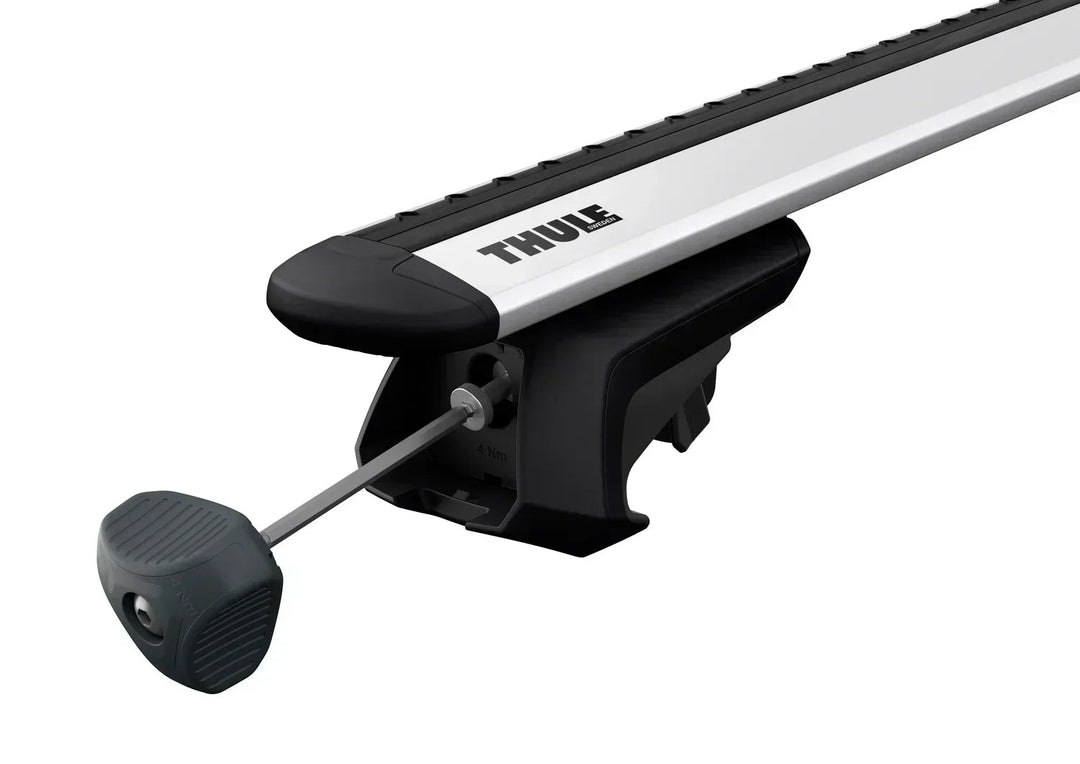 Thule Roof Bar Set for HYUNDAI Venue SUV 2020 onwards - Raised Rail (Wingbar Evo - Silver)