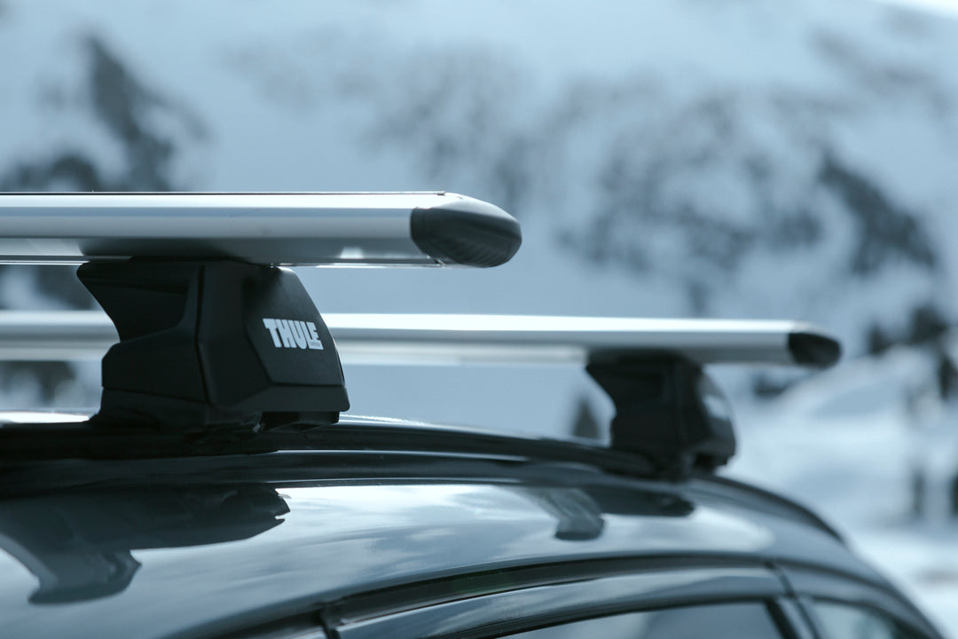 Thule Roof Bar Set for LINCOLN Nautilus 5-dr SUV 2024 onwards - Flush Rails (Wingbar Evo Silver)