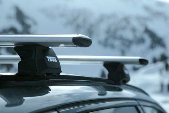 Thule Roof Bar Set for LINCOLN Nautilus 5-dr SUV 2024 onwards - Flush Rails (Wingbar Evo Silver)