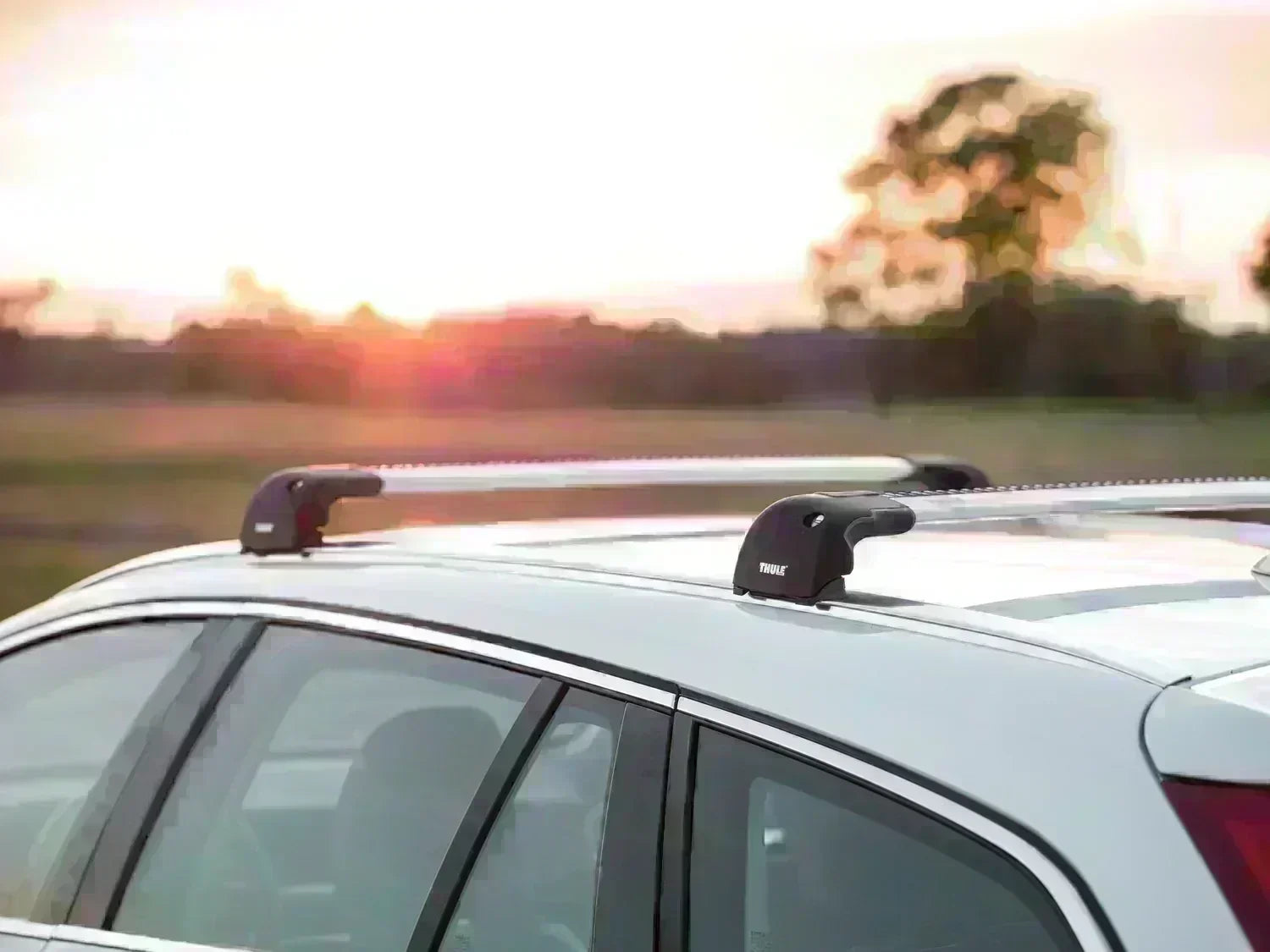 Thule 9592B & 3028 Wingbar Edge Black set for BMW F30 – Roof Boxed