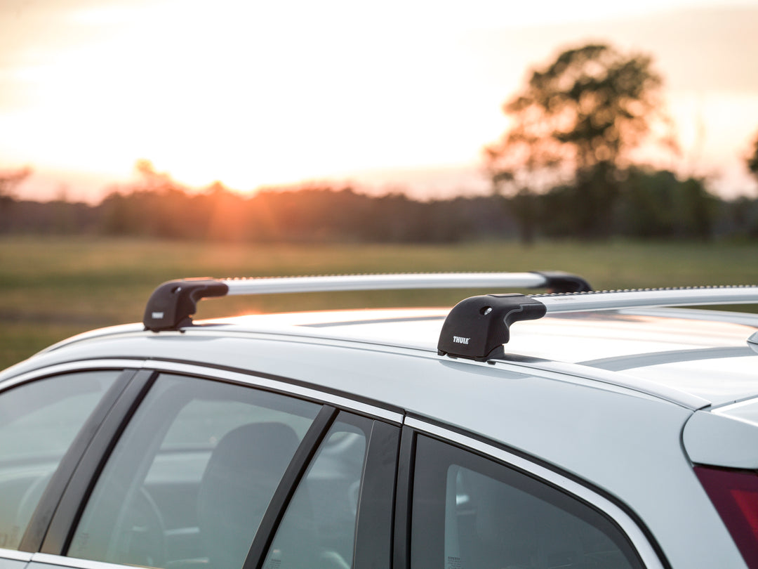 Thule 9593B & 4075, Wingbar Edge Black set for JAGUAR F-pace , 16- SUV