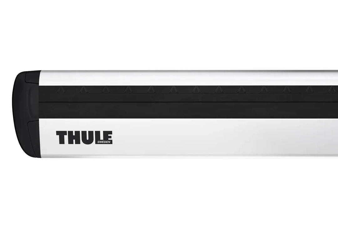 Thule WingBar Evo Silver WindDiffuser bar profile
