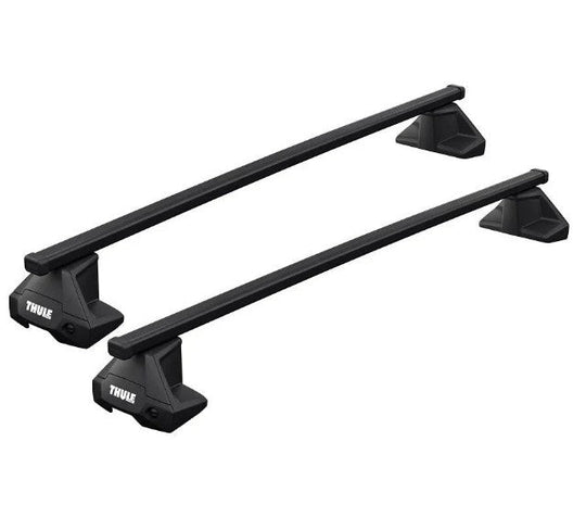 Thule SquareBar Evo Roof Bar Set for Hyundai Santa Fe 5-Seater 2013–2018 Normal Roof