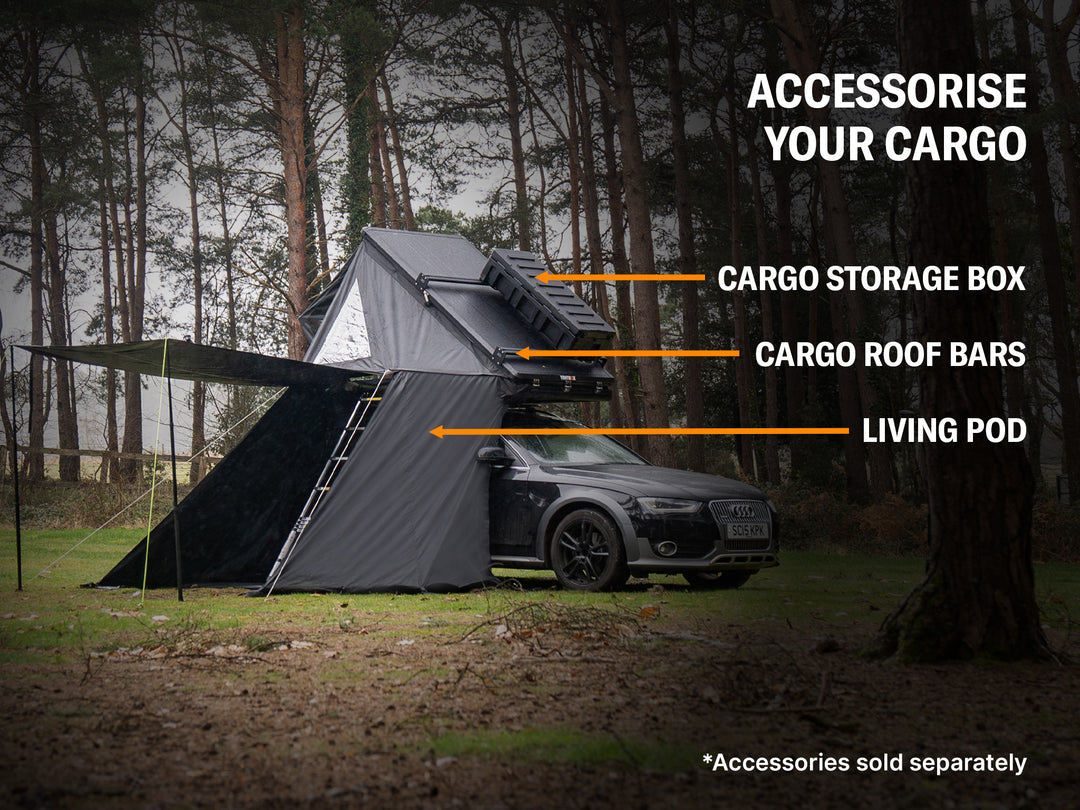 TentBox Cargo – Durable and Spacious Rooftop Tent with Quick Setup and Versatile Features