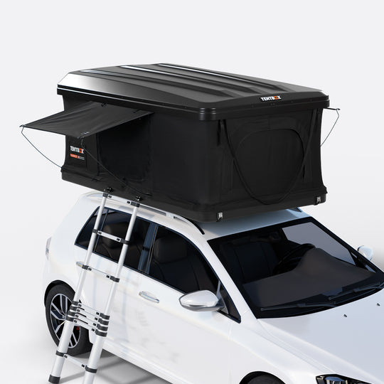 TentBox Classic 2.0 – Durable Rooftop Tent with Timeless Design for All-Weather Adventures