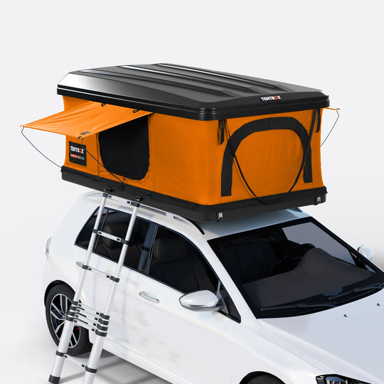 TentBox Classic 2.0 – Durable Rooftop Tent with Timeless Design for All-Weather Adventures