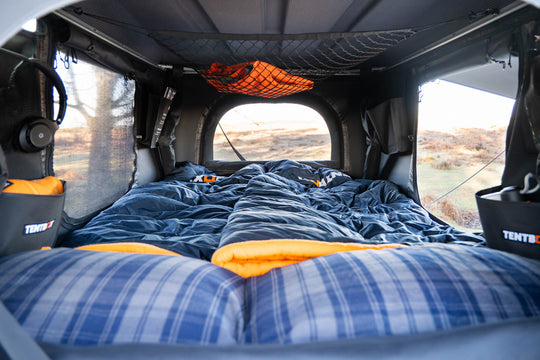 TentBox Classic 2.0 – Durable Rooftop Tent with Timeless Design for All-Weather Adventures