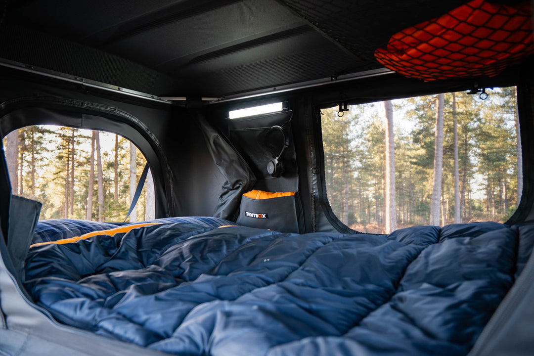 TentBox Classic 2.0 – Durable Rooftop Tent with Timeless Design for All-Weather Adventures