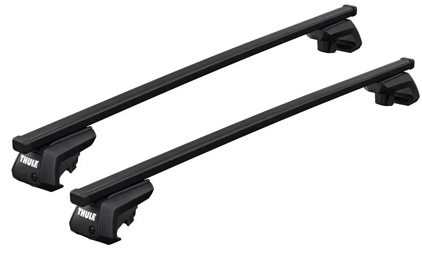 Thule Roof Bar Set for HYUNDAI Tucson SUV 2010-2015 - Raised Rail (Square Bar)