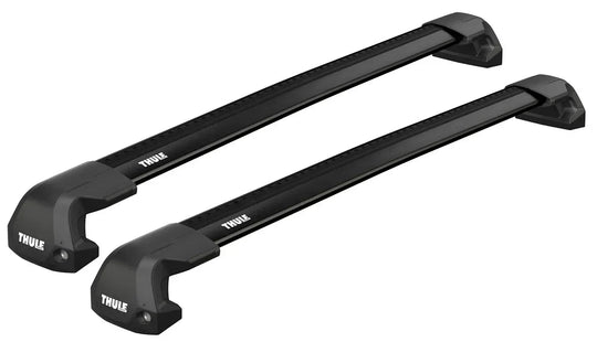 Thule WingBar Edge Black Roof Bar Set for Hyundai i40cw 2012–2019 Fixed Points