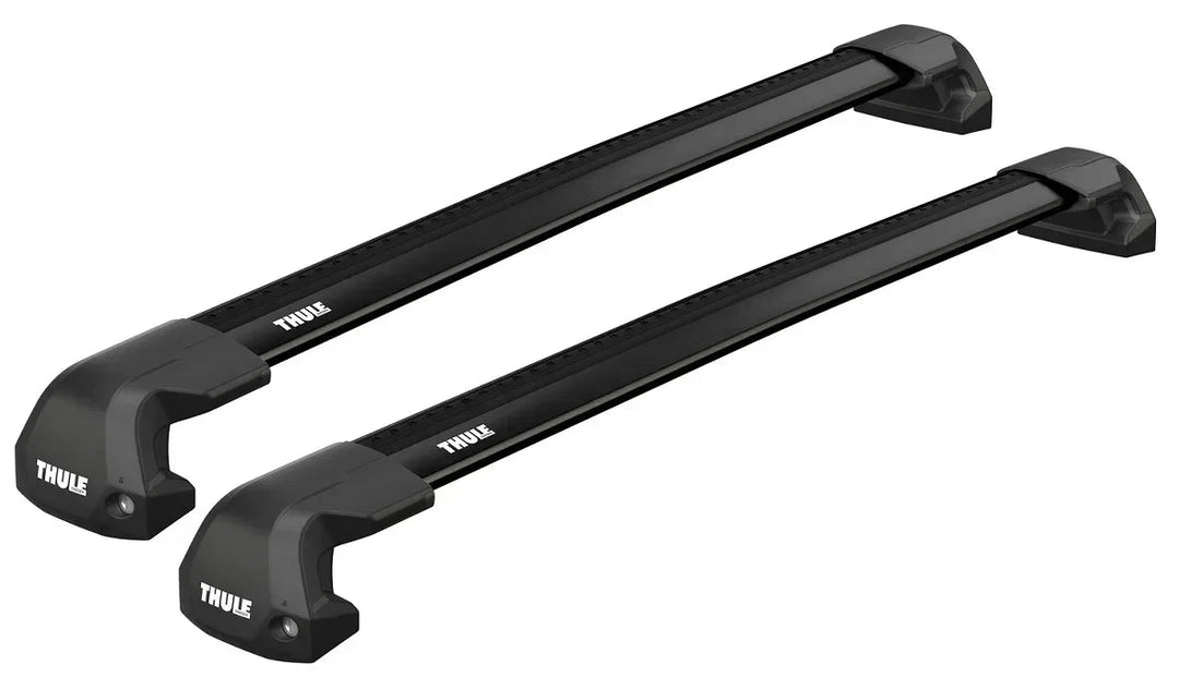 Thule Roof Bar Set for HYUNDAI i40 5-dr Estate 2011-2019 - Fixed Points (Wingbar Evo Edge- Black)