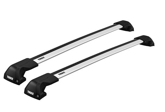 Thule Roof Bar Set for SKODA Kodiaq 5-dr SUV 2024 onwards - Flush Rails (Wingbar Evo Edge - Silver)