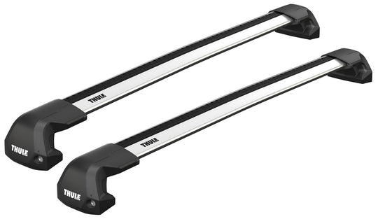Thule Roof Bars for FORD Transit Courier 4-dr Van 2024- (Fixed Points) (Wingbar Evo Edge - Silver)