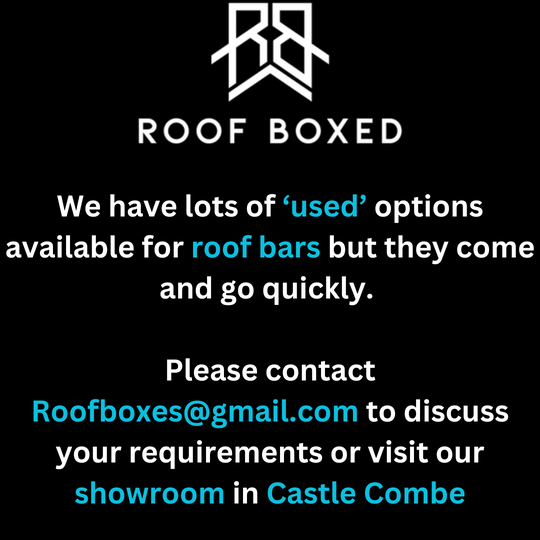 Bar Options For Raised Rails - Examples Only