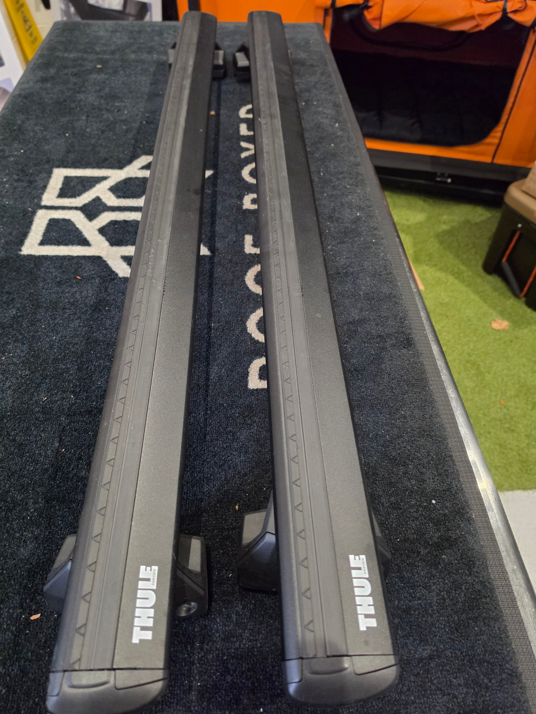Porsche Cayenne 2018- 5dr suv black wingback evo set ( Flush Rails)