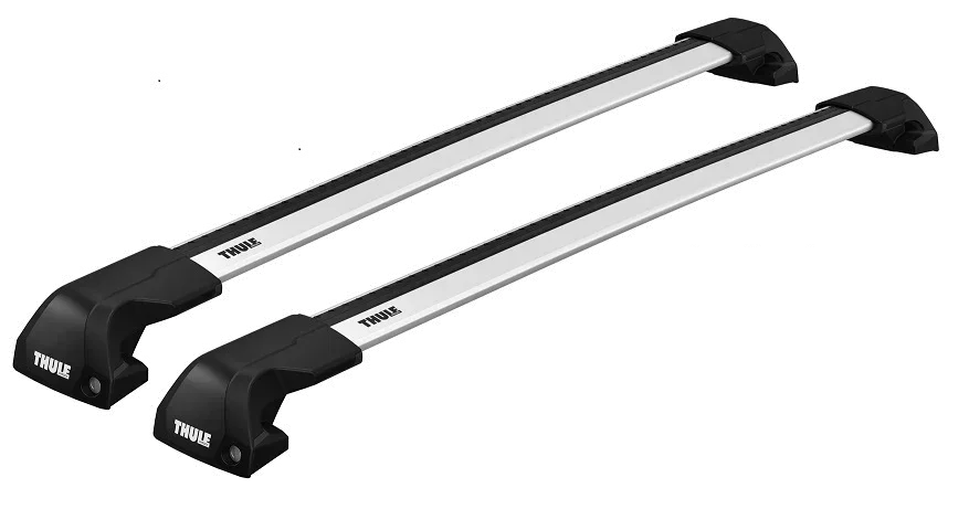 Thule Wingbar Edge Silver - flush rail fitment - image 1 of 6