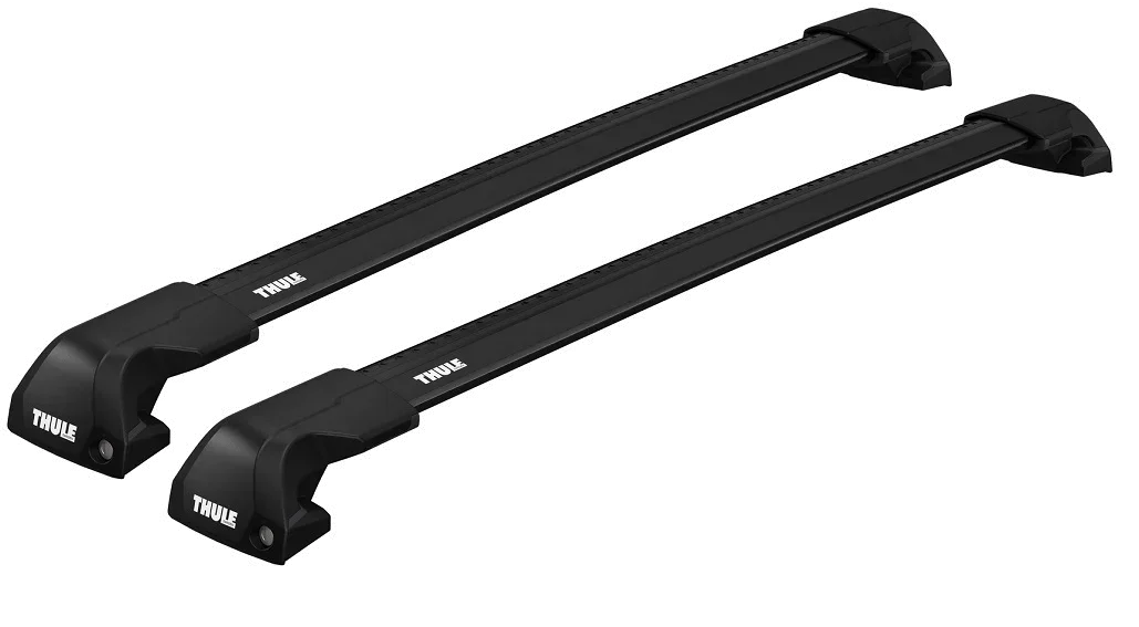 Thule WingBar Edge Black Roof Bar Set for Hyundai Grand Santa Fe 7-Seater 2013–2018 Flush Rails
