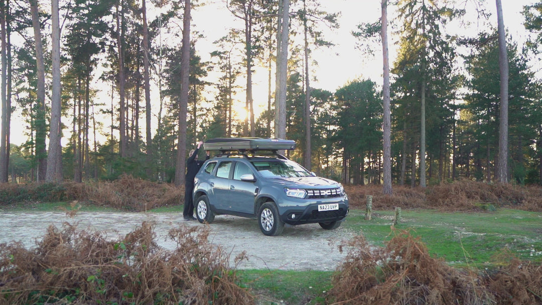 TentBox Classic 2.0 – Durable Rooftop Tent with Timeless Design for All-Weather Adventures