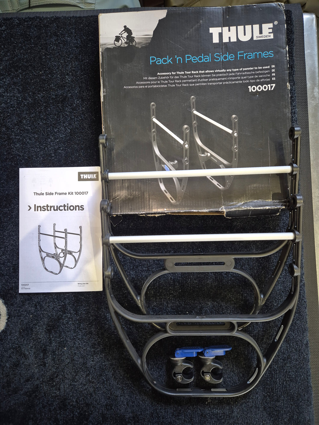 Thule Pack 'n Pedal side frames - 100017 - New unboxed