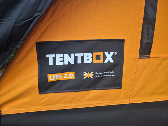 TentBox Lite 2.0 Roof Tent - Ex Demo Sunset Orange