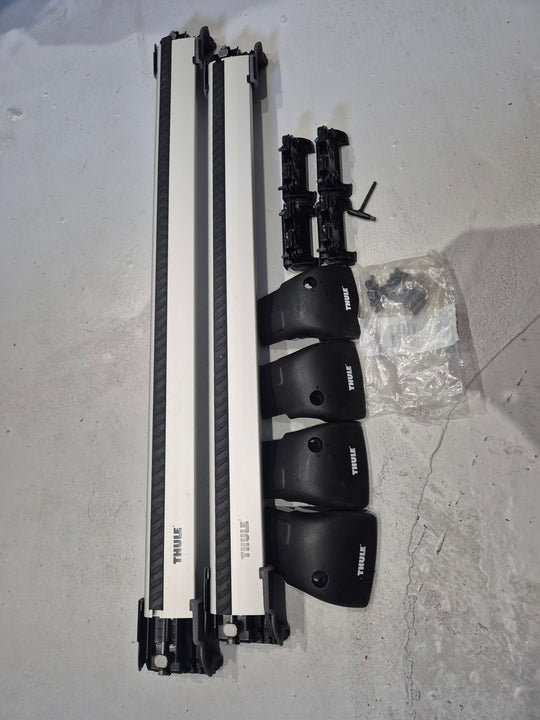 Thule 9595 & 4055, Wingbar Edge set for MERCEDES E-Class S213 , 16-23 Estate