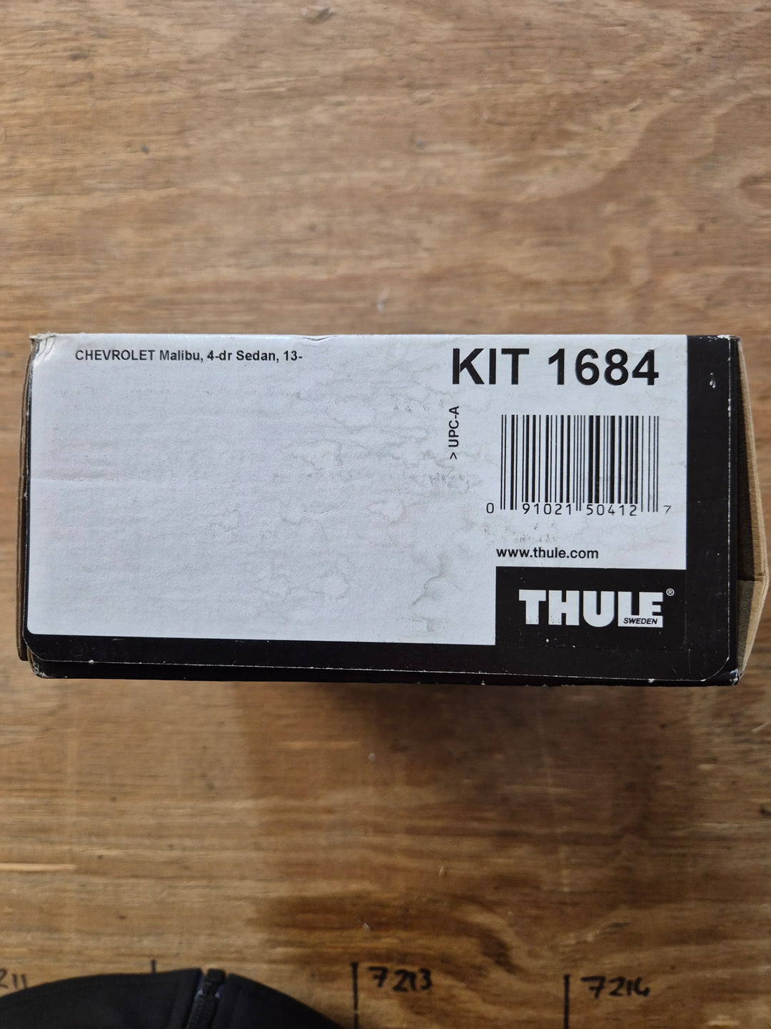Thule 1684 Fitting Kit CHEVROLET Malibu Saloon 2013 Onward