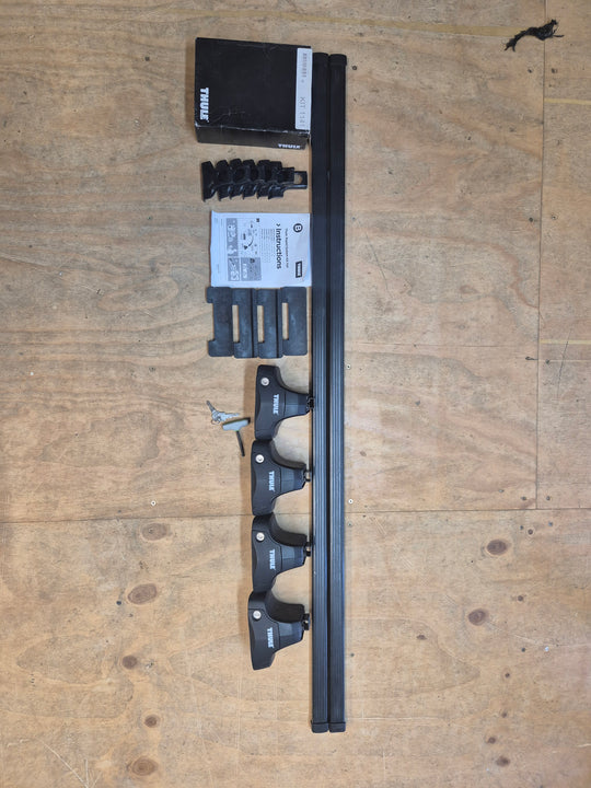 Thule square bar set for DAIHATSU Sirion hatch 2006 onward