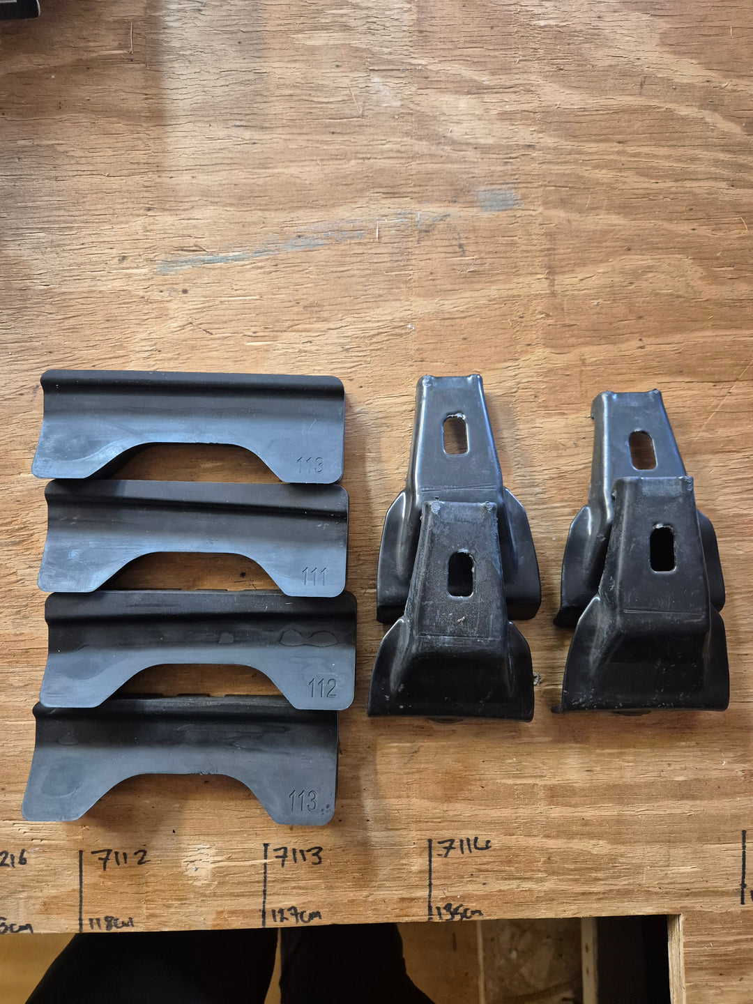 Thule Fitting Kit 5011- SKODA Octavia  (Mk. III), 5-dr Hatchback 13-20, Normal Roof - used